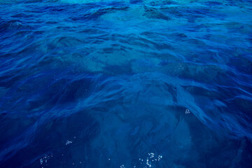 Water surface texture, ocean, navy blue