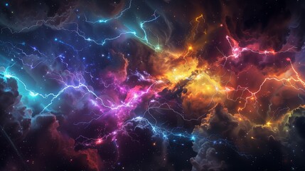 Abstract Background smoky blackhole dynamic