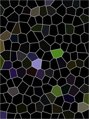 Fototapeta premium abstract background with hexagons