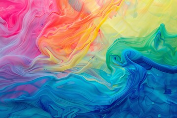 Fototapeta premium Abstract Swirling Colors