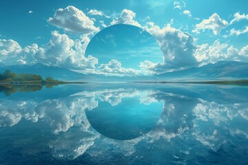 surreal of heaven on earth