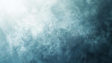 Obraz premium Delicate gradient backdrop with grainy noise texture transitioning from pale blue to light gray creating a soft calming effect