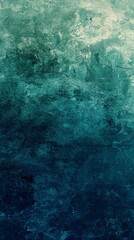 Obraz premium Rich ombre background blending from emerald green to deep sapphire with a subtle grainy texture adding a luxurious feel