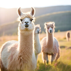 Obraz premium alpaca llama