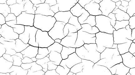 The texture of the cracks. The cracks grunge background. Texture Vector.. Cracked ground. Structure of cracks. Cracks in the texture of dry soil surface.