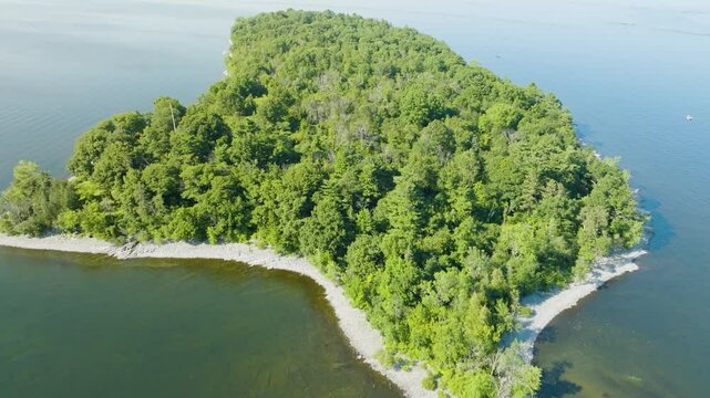 Island in a Lake