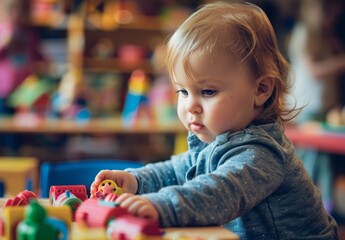 Fototapeta premium Child care, child care crisis