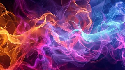 Fototapeta premium Abstract Background smoky blackhole dynamic