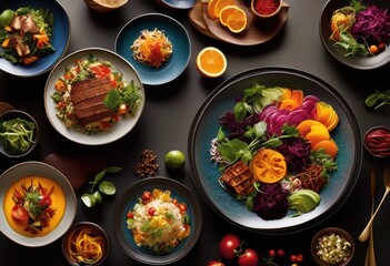 artisanal handcrafted dishes inspired food culture world, cuisine, flavors, ingredients, presentation, chef, cooking, recipes, gastronomy, delicacies