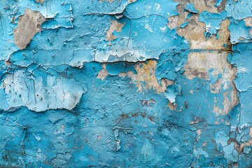 Obraz premium Blue textured concrete background created with Generative AI
