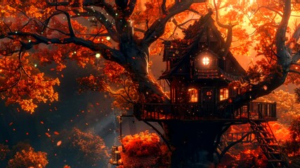 Arboreal Escape: Finding Tranquility in the Treehouse