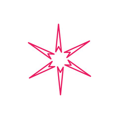 Asterisk Icon Vector 