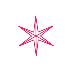Asterisk Icon Vector 