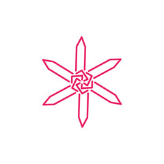 Asterisk Icon Vector 