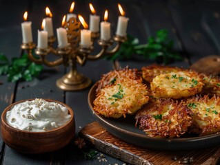 Hash Browns with Dip