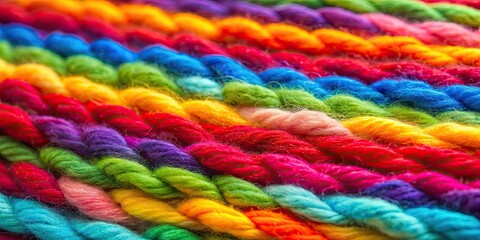 Close up background of colorful wool texture, wool, fibers, textile, close-up, fabric, soft, material, texture, knitting, handmade