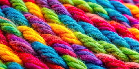 Close up background of vibrant wool texture, textile, fabric, colorful, close-up, macro, soft, fluffy, knitting, material, yarn