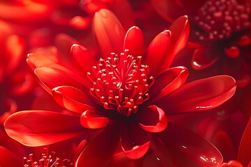 red design background