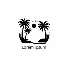 Sea Beach Logo Design