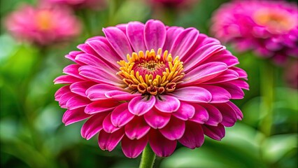 Close up of a vibrant pink flower, floral, close-up, delicate, blooming, petals, nature, beauty, garden, plant, macro, colorful