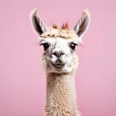 Obraz premium close up of a alpaca
