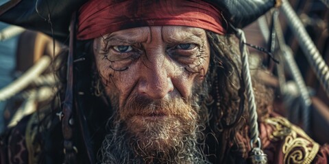 Obraz premium Pirate Hat Close Up