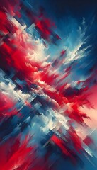 Fototapeta premium abstract background with clouds