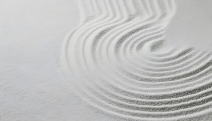 Obraz premium Japanese Zen Garden with lines texture