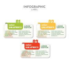 Infographic label template design (10)