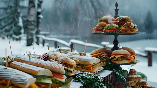 Sandwiches with omul a view of the winter baikal fish dishes