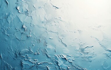 Fototapeta premium Smooth grainy texture effect on light blue white gradient background, copy space, ultrahigh detail, 4K quality