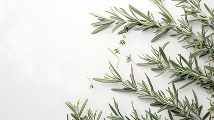 Naklejka premium Rosemary isolated on transparent png