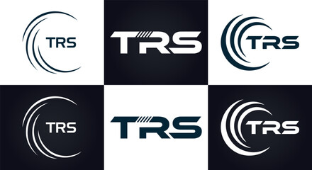 TRS logo. T R S design. White TRS letter. TRS, T R S letter logo design. T R S letter logo design in GOLD, GOLDEN LOGO, THREE, style. letter logo set in one artboard. T R S letter logo vector design.