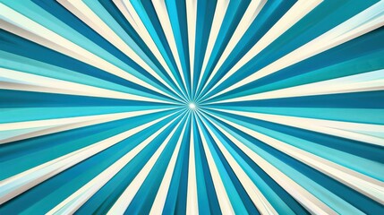 Obraz premium Stunning blue and white sunburst background for a captivating design.