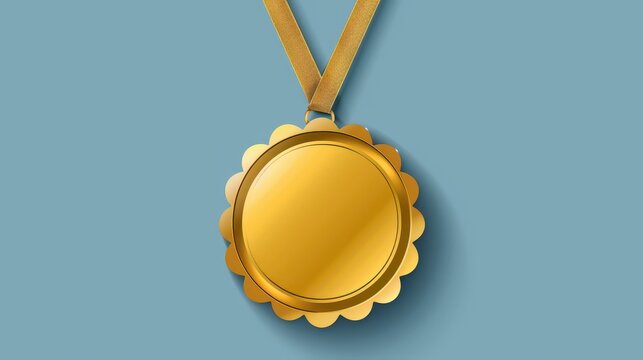 Beautiful blue certificate design for a professional look.