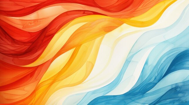 Vibrant watercolor illustration celebrating Philippines Independence Day
