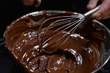 Whisking Chocolate