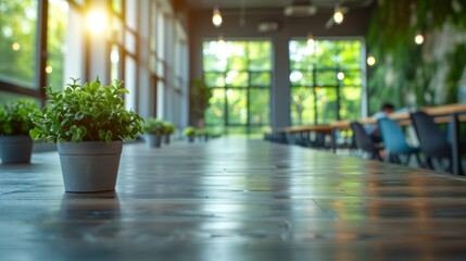 Corporate Training Session: Professionals Engaged in Collaborative Learning with Natural Light, Blank Space for Text on Left Side