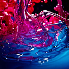 An Abstract Picture of liquid tech background
Abstract digital wallpaper 
AI Generated
