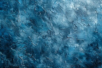 Obraz premium Blue textured concrete background created with Generative AI