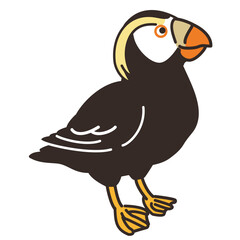 エトピリカのイラスト(全身)
