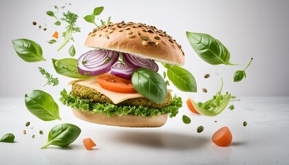 sandwich with vegetables