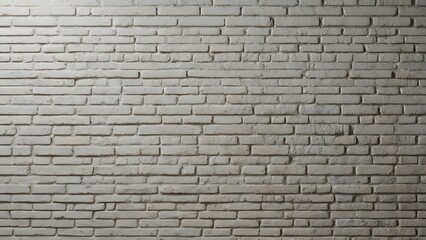 Naklejka premium Minimalist White Brick Wall Texture. Abstract background.