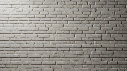 Obraz premium Minimalist White Brick Wall Texture. Abstract background.