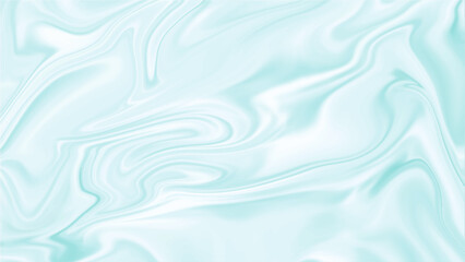 Abstract art of beautiful paint of marble for texture background vector.  The marble is white with waves and divorces. Gradient light sky blue with a texture of strips.