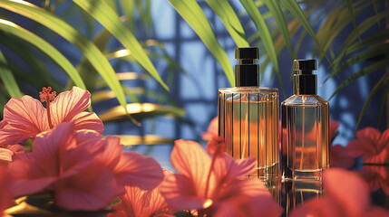 A Summer Night's Festival These perfumes capture the lively essence of a summer night festival. The scent is a vibrant mix of zesty citrus, tropical fruits, and blooming hibiscus