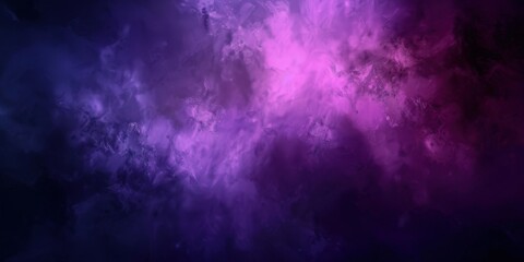 Purple and Blue Abstract Art