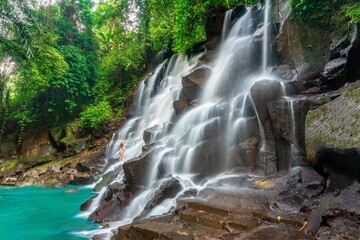 Bali waterfall Kanto Lampo Waterfall one of the most beautiful tropical waterfalls in tropical...