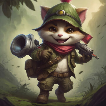 Teemo, LOL, League of Legends