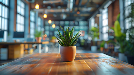 Business Partnerships: An American business professional in a vibrant office, developing strategic partnerships and presenting collaboration opportunities with engaging infographics